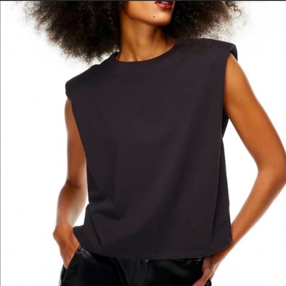 Dynamite Sleeveless with Shoulder Pads BNWT